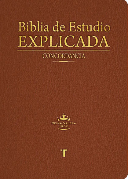 Biblia RVR 1960 de Estudio Explicada Marron