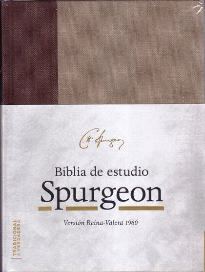 Biblia RVR 1960 de Estudio Spurgeon