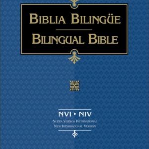 BIBLIA BILINGÜE NUEVA VERSION INTERNACIONAL/NVI. PIEL ESPECIAL. COLOR NEGRO.