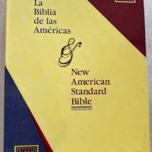 BIBLIA DE LAS AMERICAS. PIEL. ROJO OSCURO