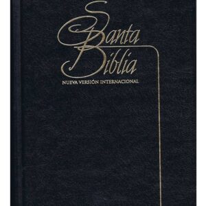 BIBLIA NUEVA VERSION INTERNACIONAL. IMITACION PIEL. COLOR NEGRO