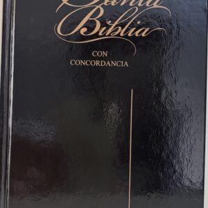 BIBLIA CON CONCORDANCIA NUEVA VERSION INTERNACIONAL. TAPA DURA. COLOR NEGRO