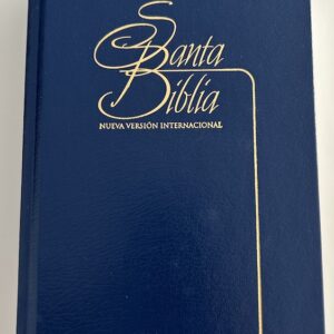 BIBLIA NUEVA VERSION INTERNACIONAL. TAPA DURA. COLOR AZUL
