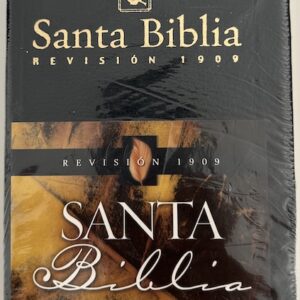 BIBLIA REINA VALERA 1909. TAMAÑO BOLSILLO PIEL ESPECIAL. COLOR NEGRO