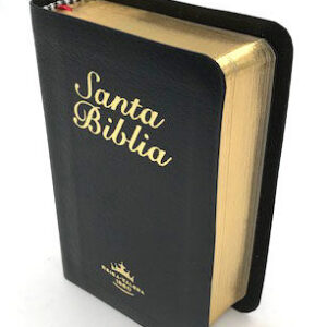 BIBLIA REINA VALERA 1960. TAMAÑO BOLSILLO. PIEL. COLOR NEGRO