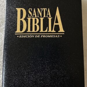 BIBLIA REINA VALERA 1960. EDICION DE PROMESAS. TAMAÑO PEQUEÑA. VINILO. COLOR NEGRO
