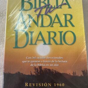 BIBLIA TU ANDAR DIARIO REVISION REINA VALERA 1960. RUSTICA. COLORES