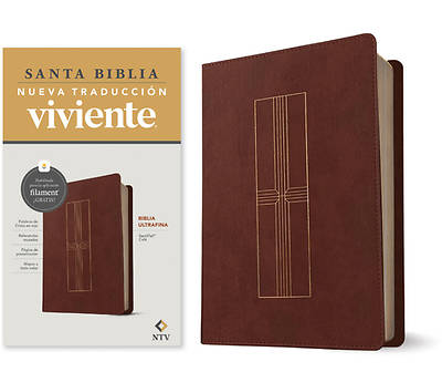 BIBLIA NUEVA TRADUCCION VIVIENTE ULTRAFINA. SENTIPIEL. COLOR CAFÉ