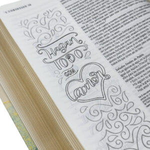 BIBLIA INSPIRA NTV, CON FILAMENT, SIMIL PIEL ORO.