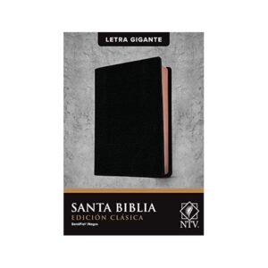 BIBLIA NTV, EDICION CLASICA, IMITACION PIEL. COLOR NEGRO.