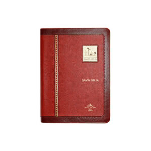 BIBLIA REINA VALERA 1960, IMITACION PIEL, CON INDICE, COLOR VINO.