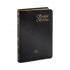 BIBLIA REINA VALERA 1960. ULTRAFINA CON INDICE. PIEL. COLOR NEGRO.