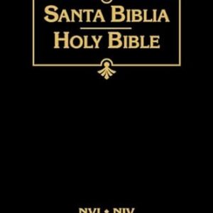 BIBLIA BILINGÜE NUEVA VERSION INTERNACIONAL/NVI. TAPA DURA. COLOR NEGRO.