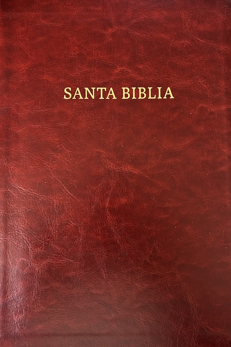 BIBLIA RVR 1960 SUPER GIGANTE MARRON SIMIL PIEL