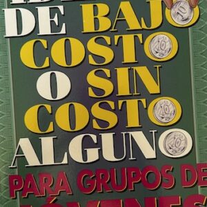 IDEAS DE BAJO COSTO O SIN COSTO ALGUNO PARA GRUPOS DE JOVENES