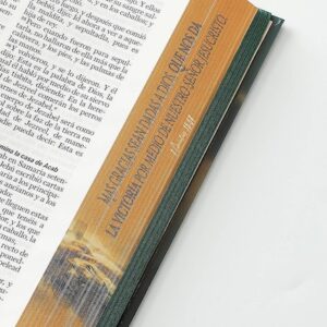 Biblia RVR60 TAMAÑO MANUAL LETRA GRANDE TAPA DURA CON ELASTICO: LEON Y CRUZ
