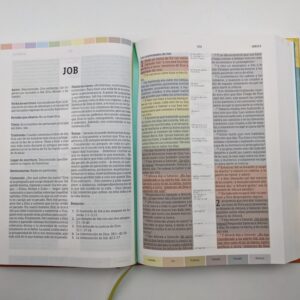 BIBLIA RV60 DE ESTUDIO ARCOIRIS. TAPA DURA
