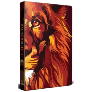 BIBLIA RVR1960, TAMAÑO MANUAL, TAPA DURA, LEÓN DE JUDÁ, MARRÓN <br>&nbsp;<br>&nbsp;